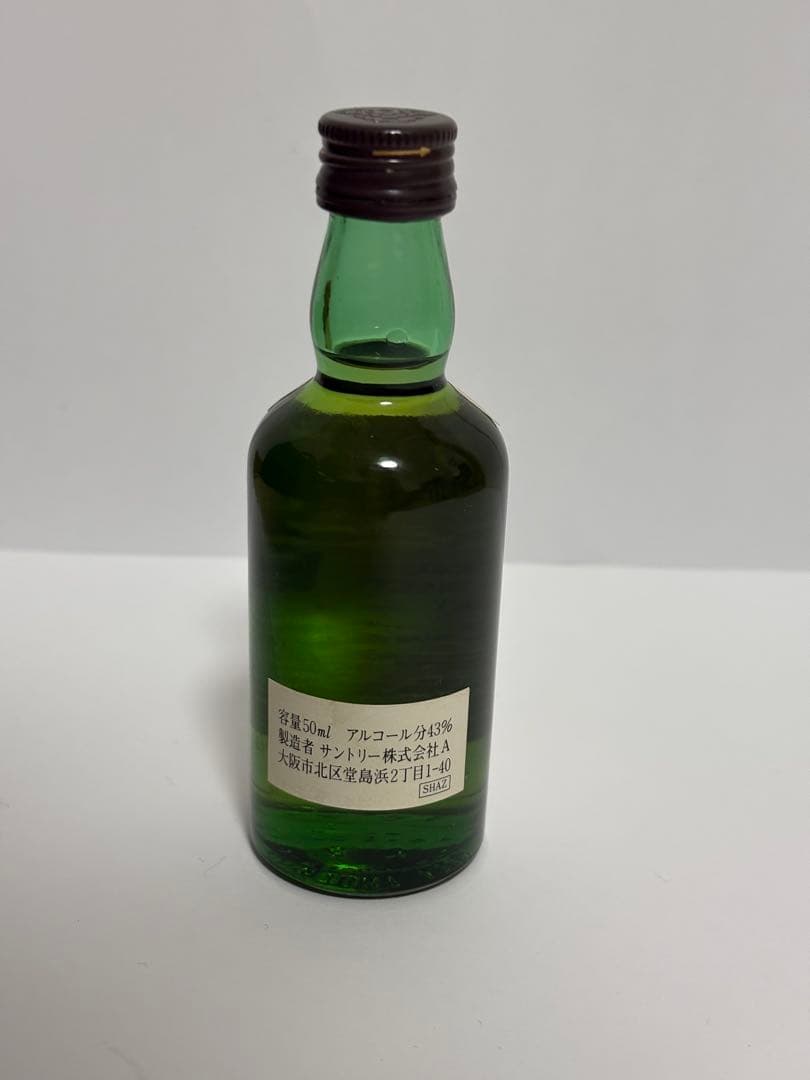 サントリー 白州 12年 シングルモルトウイスキーミニボトル(旧ラベル)