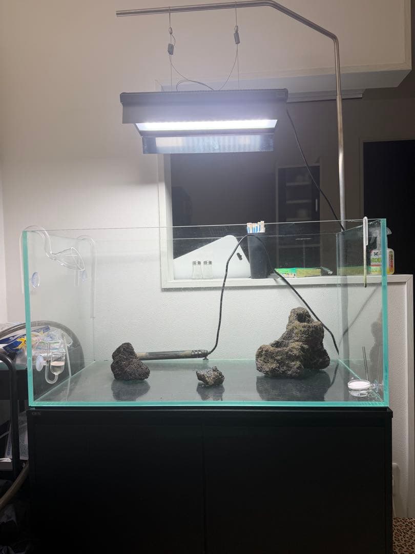 【引退セット】ADA 90cm水槽ソーラーRGBリリィパイプ　溶岩石LL＋おまけ