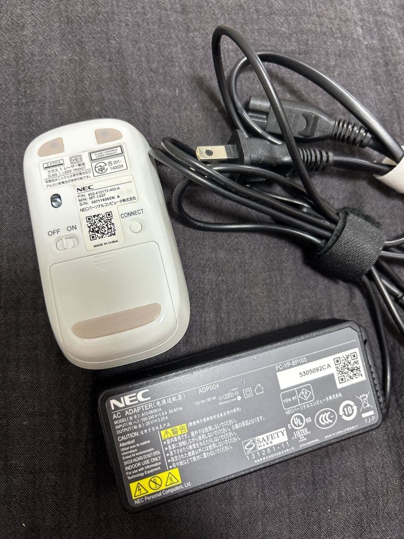 美品 NEC PC-NS150AAW 15.6型液晶 フルサイズノートパソコン