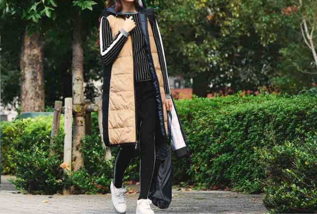 アロン　ランバンスポール　中綿ダウンリバーシブル