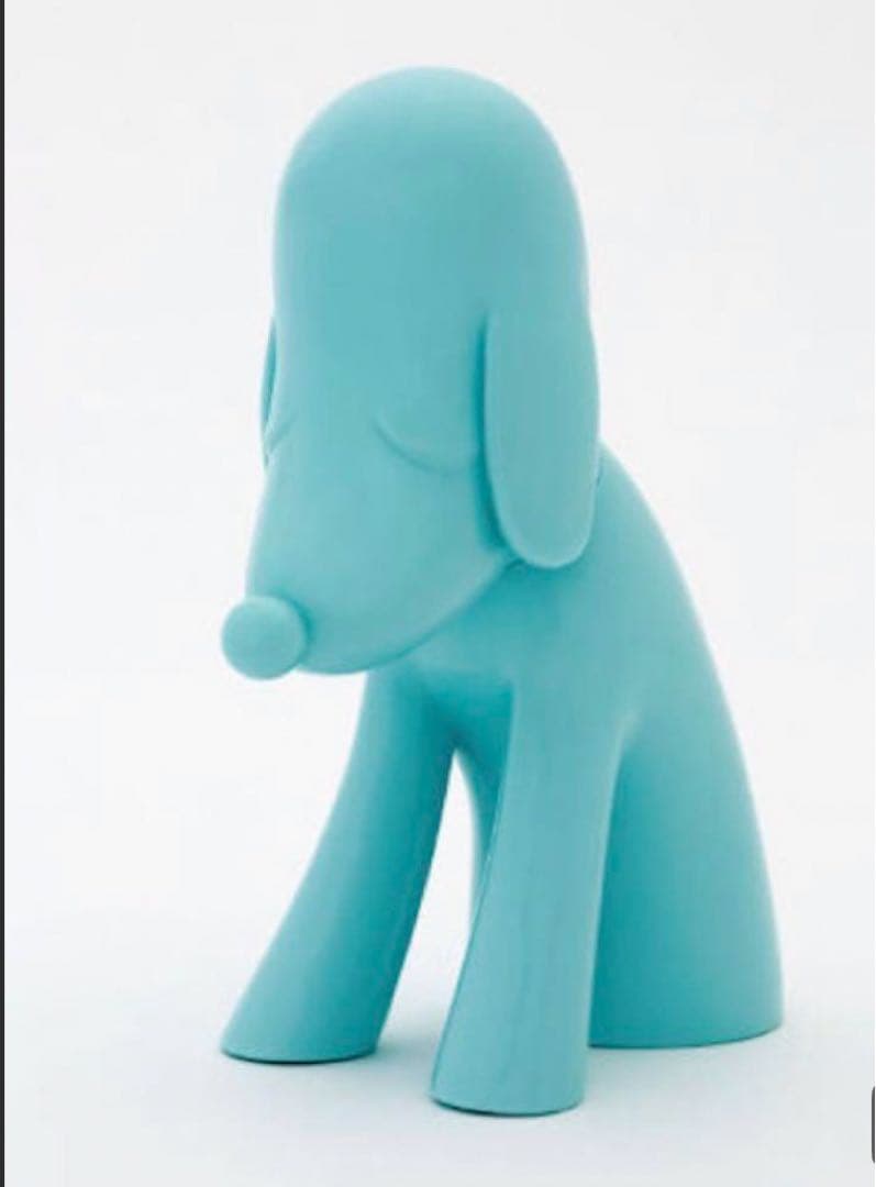 奈良　美智　貯金箱　青