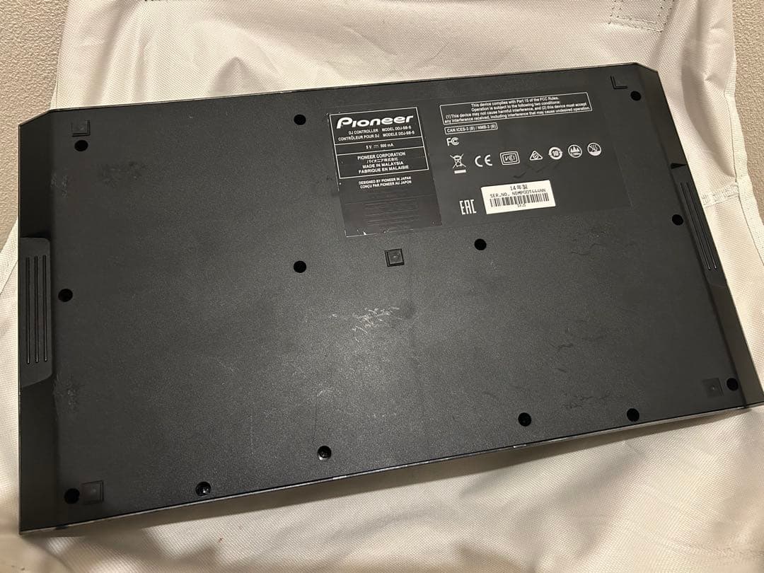 Pioneer DDJ-SB シルバー Decksaver付き