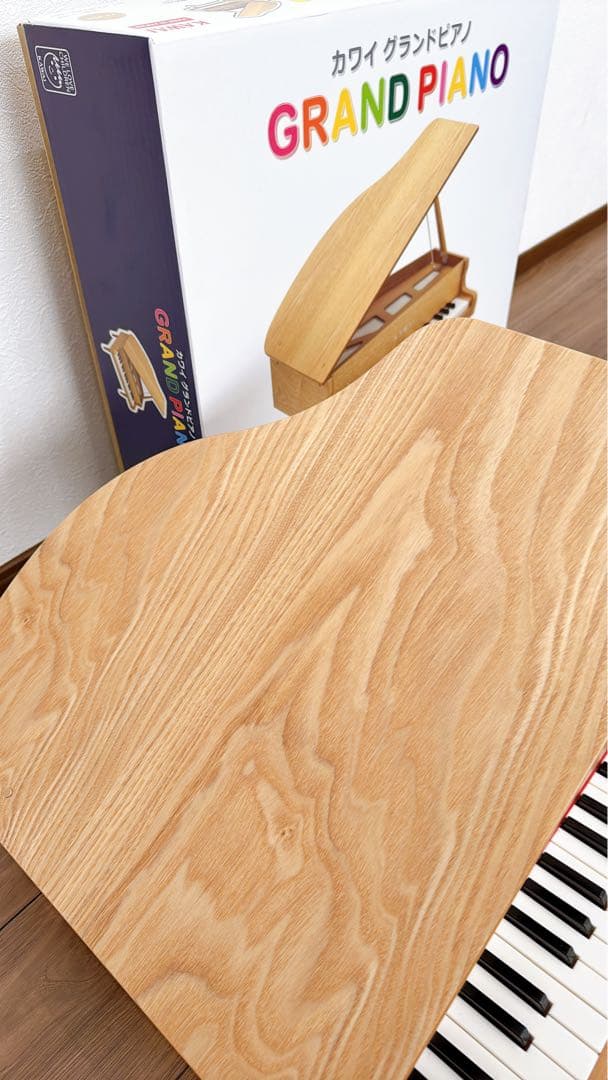 河合 KAWAI グランドピアノ ミニピアノ ナチュラル