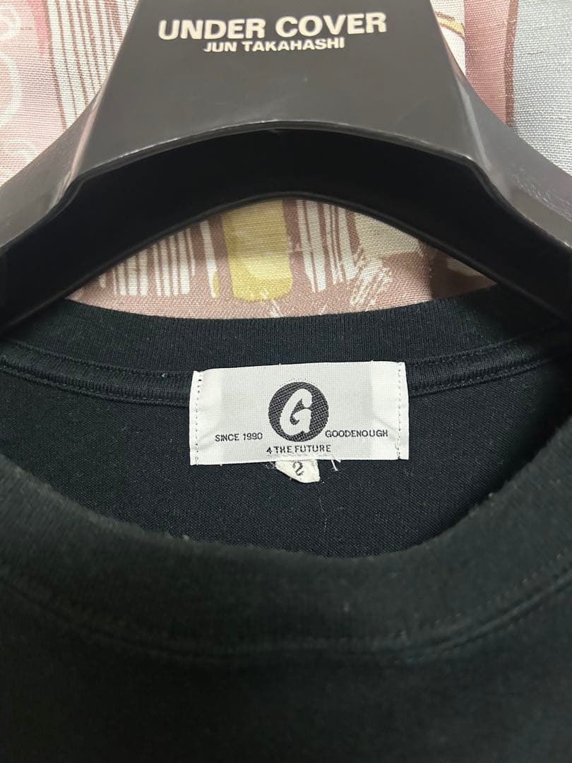 グッドイナフワッペンプリントT① goodenough藤原ヒロシfragment