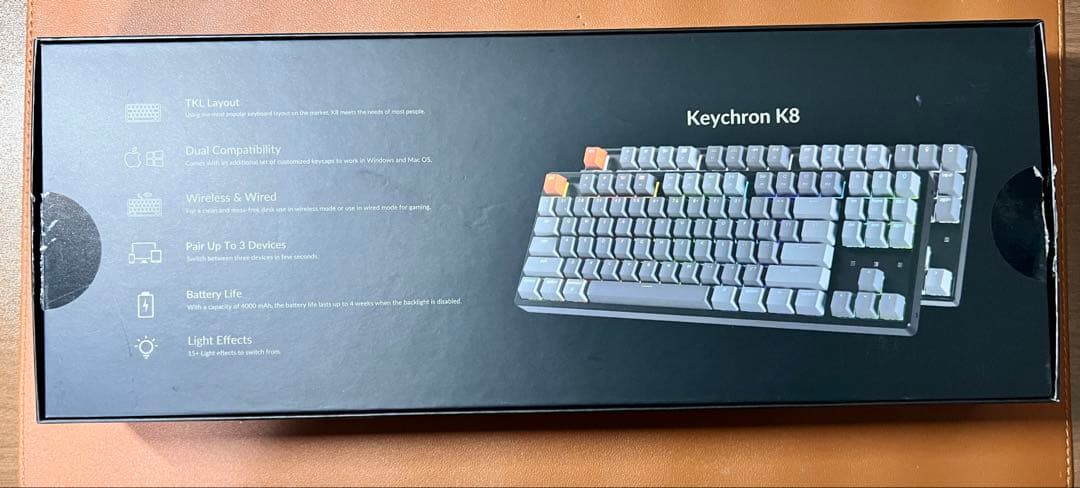 Keychron K8 Bluetooth メカニカルキーボード