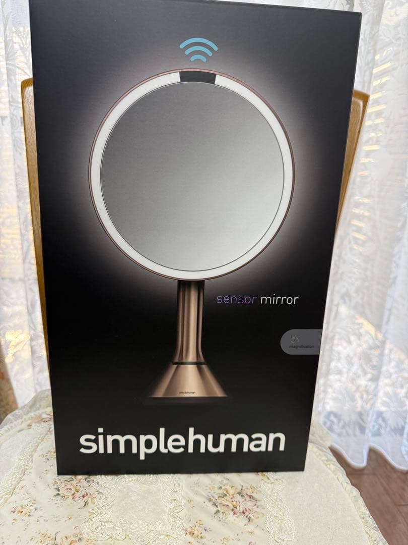 simplehuman センサー ミラー5倍　未使用