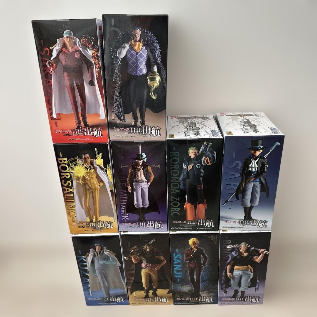 ワンピース フィギュア (THE出航)10体セット