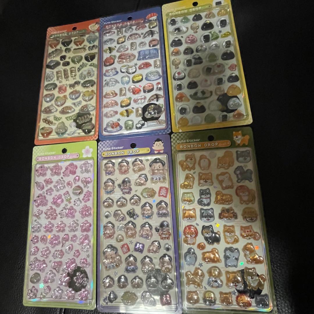 ボンボンドロップ 和柄 6種