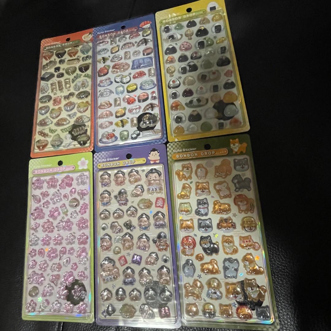 ボンボンドロップ 和柄 6種