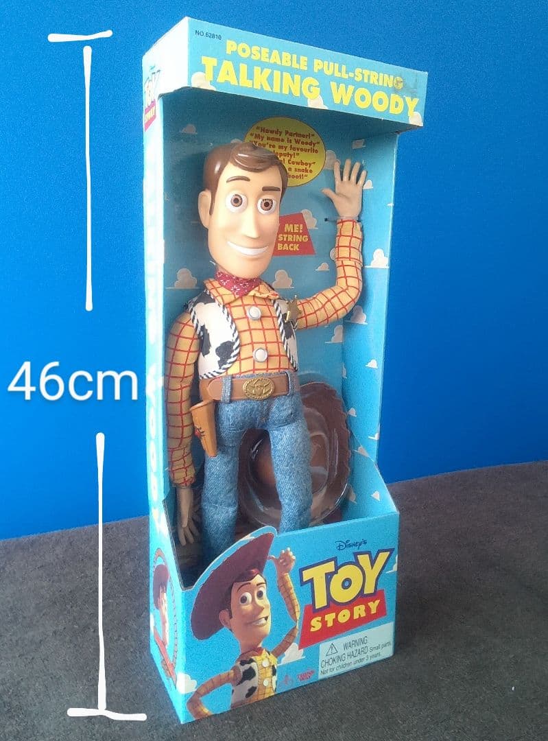 95年製ウッディ 1stトーキング実寸大ドール トイストーリー　超レア新品