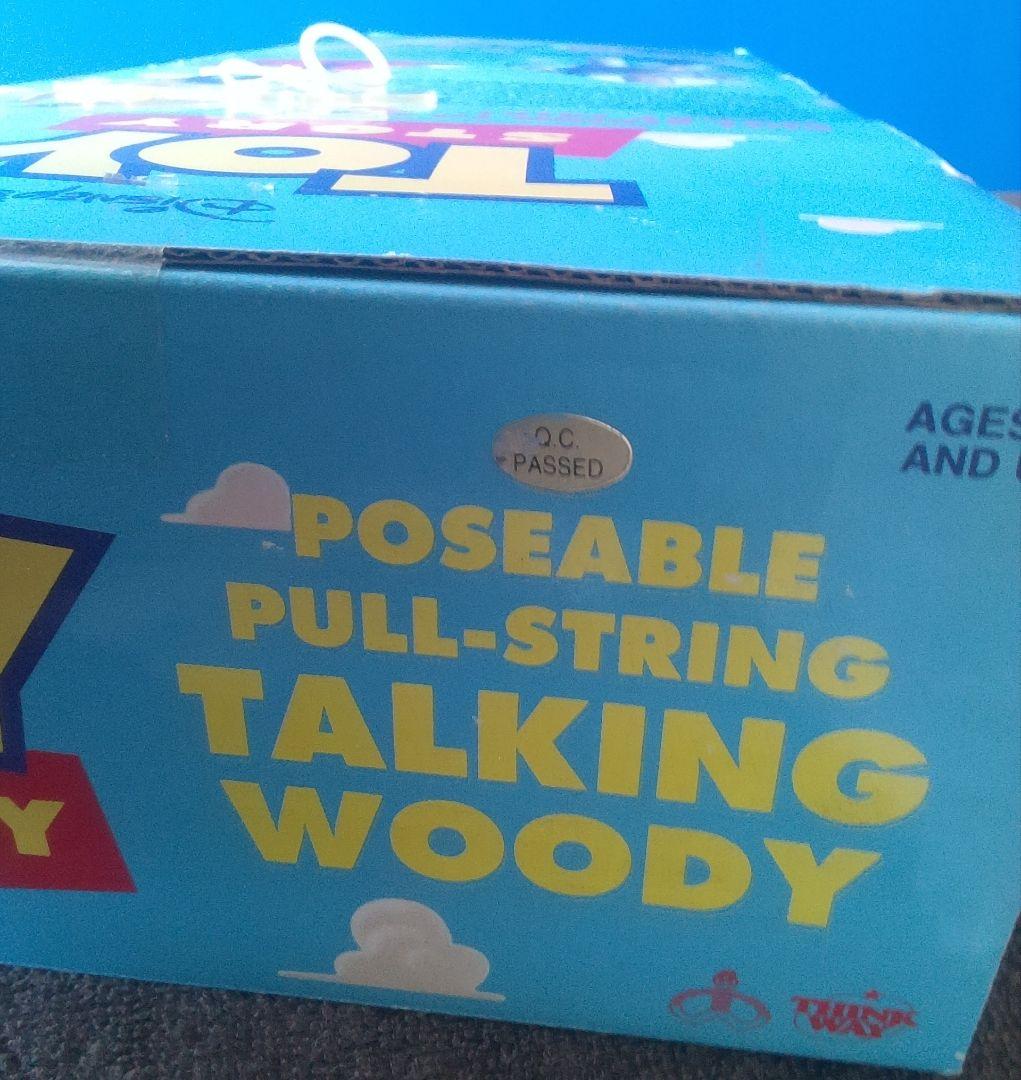 95年製ウッディ 1stトーキング実寸大ドール トイストーリー　超レア新品