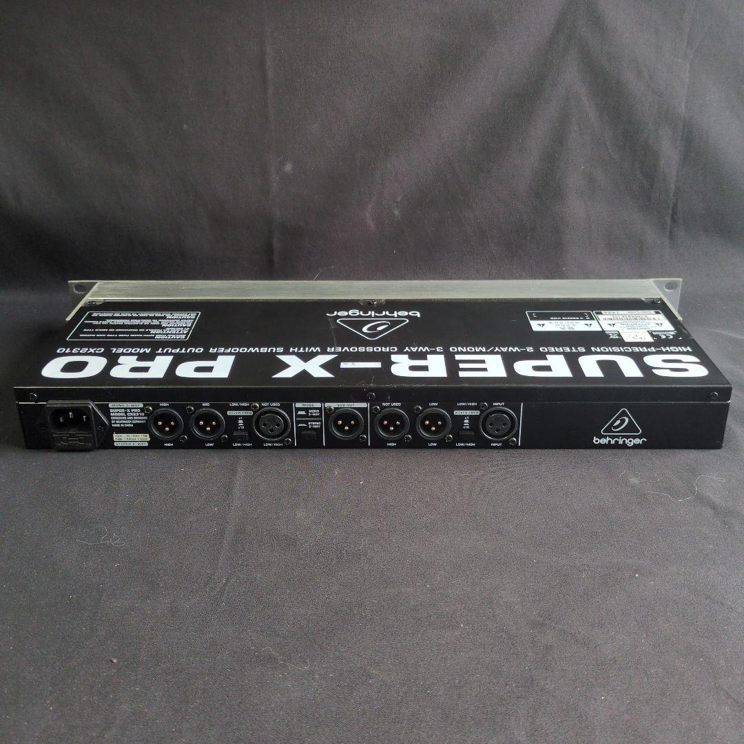 配信機器・PA機器・レコーディング機器 Behringer SUPER-X PRO CX2310
