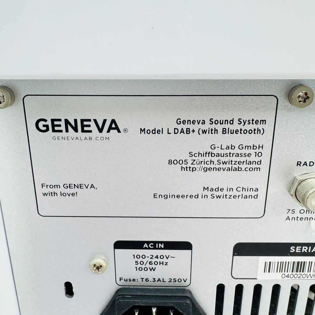 【希少】　GENEVA　Model L DAB+ with Bluetooth