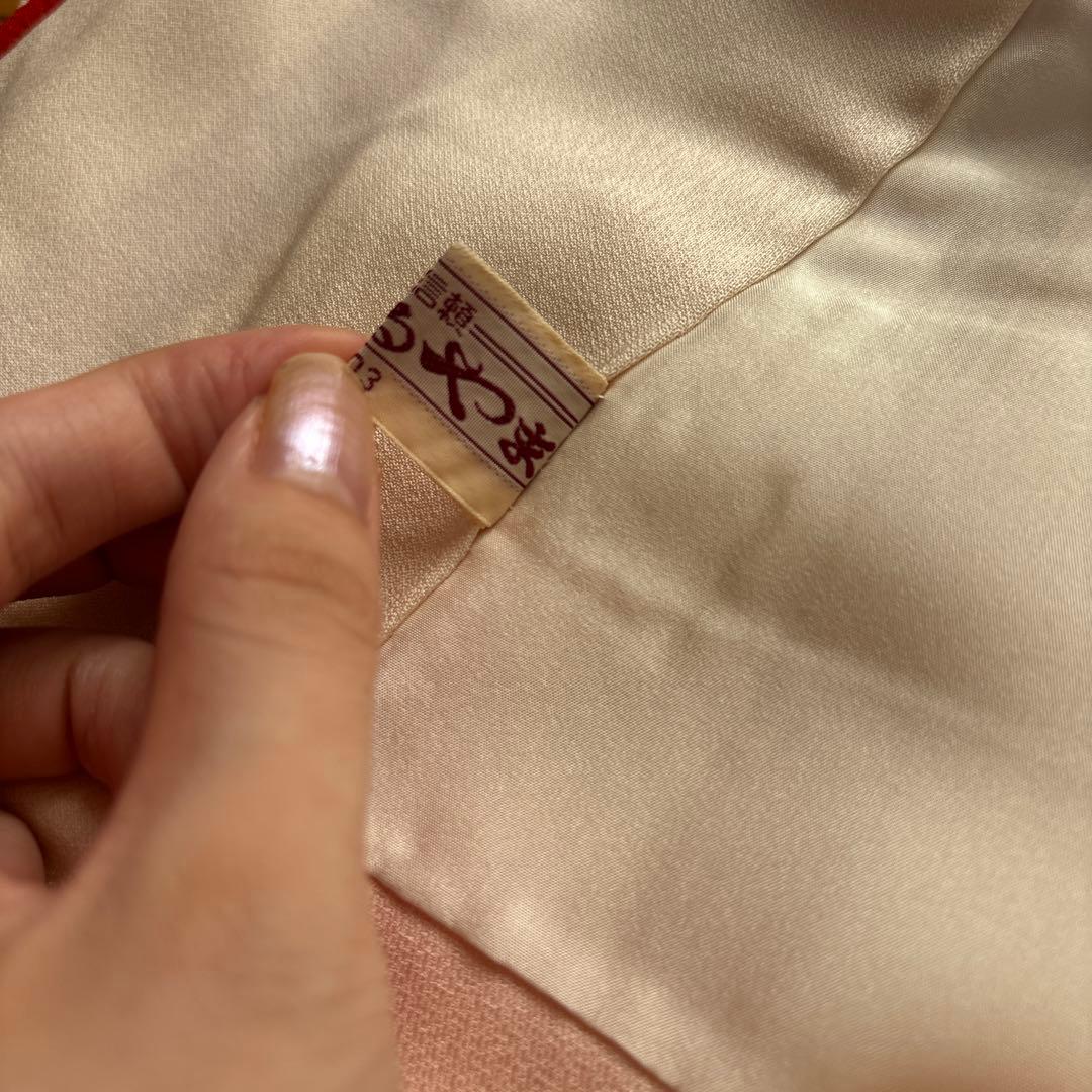 振袖 着物 赤 黒