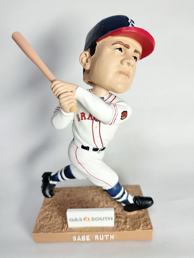 ベーブ・ルース／”ボストン・ブレーブス” ボブルヘッド人形