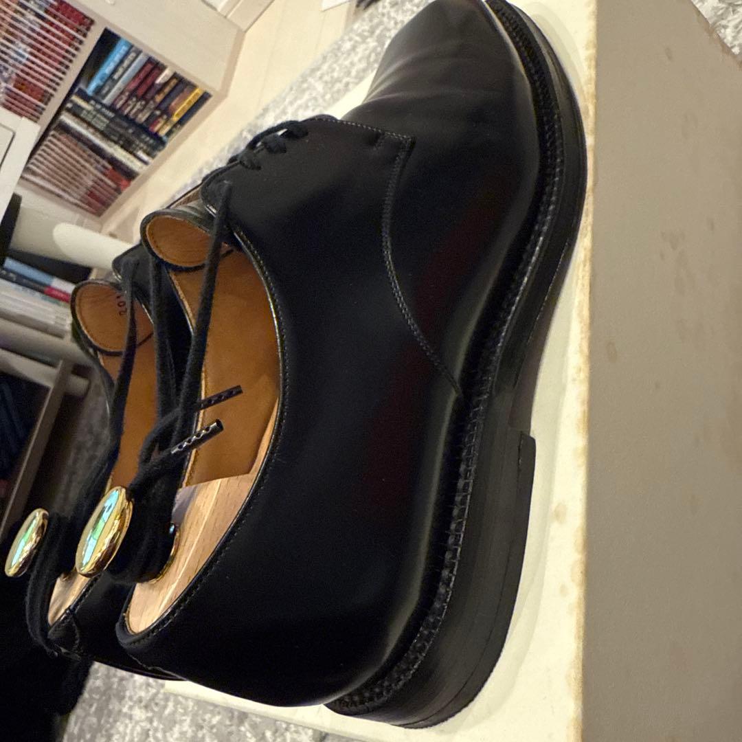 靴 LEATHER SHOES MADE BY FOOT THE COACHER