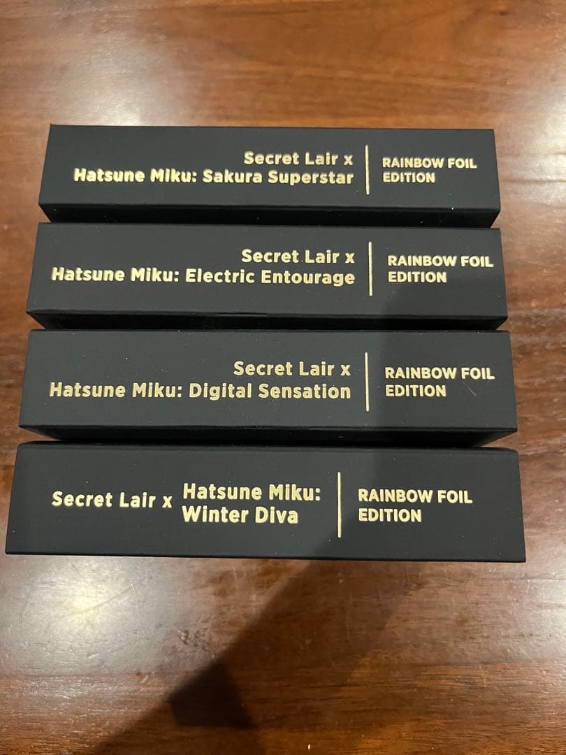 MTG Secret lair 初音ミク 日本語 foil 4種セット　春夏秋冬