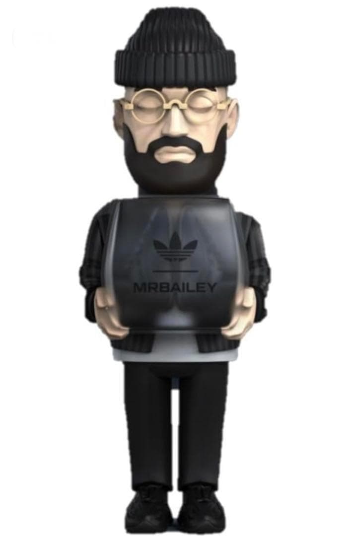 Mr.ベイリー by YARMSスタジオ 10インチ ビニールアートスタチュー