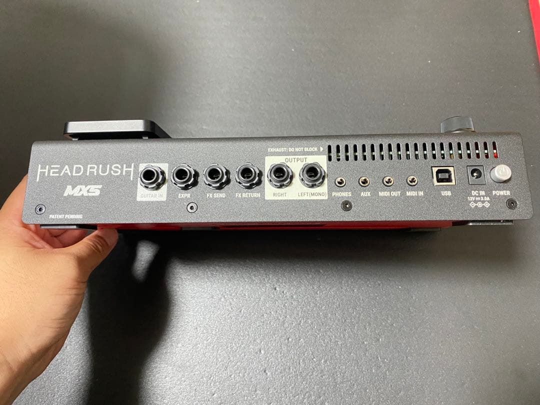 Headrush マルチエフェクター　mx5