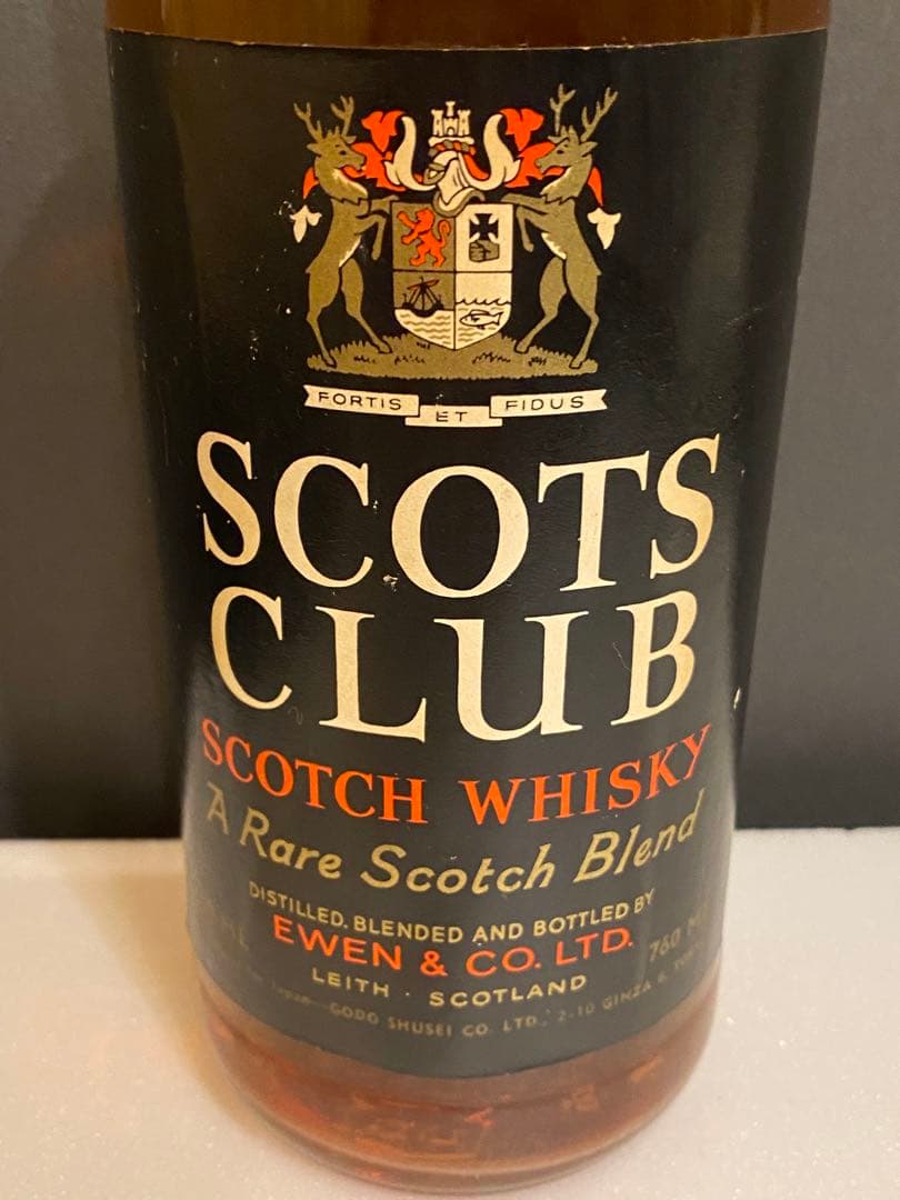 SCOTS CLUB SCOTCH WHISKY ウイスキー