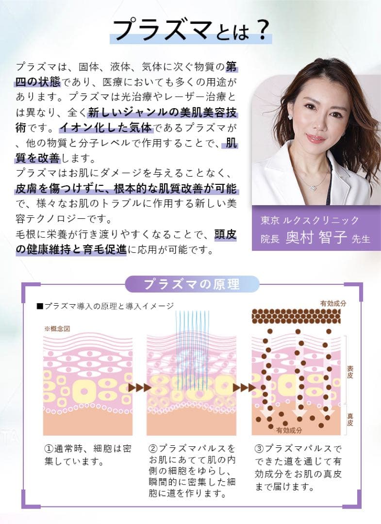 DENSINDO プラズマエアシャワー美顔器 Un-アン