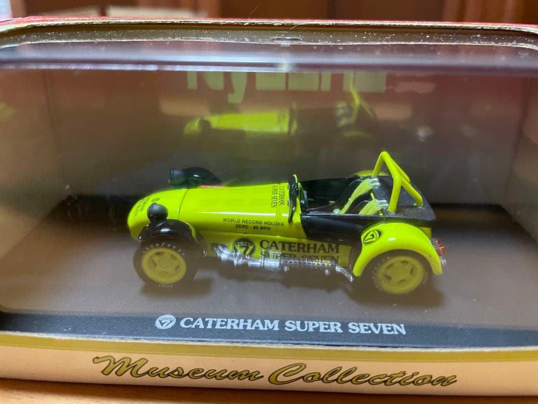 京商　ケータハム　スーパーセブン　黄緑