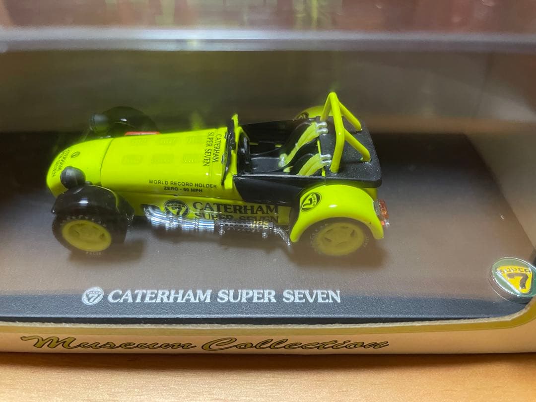 京商　ケータハム　スーパーセブン　黄緑