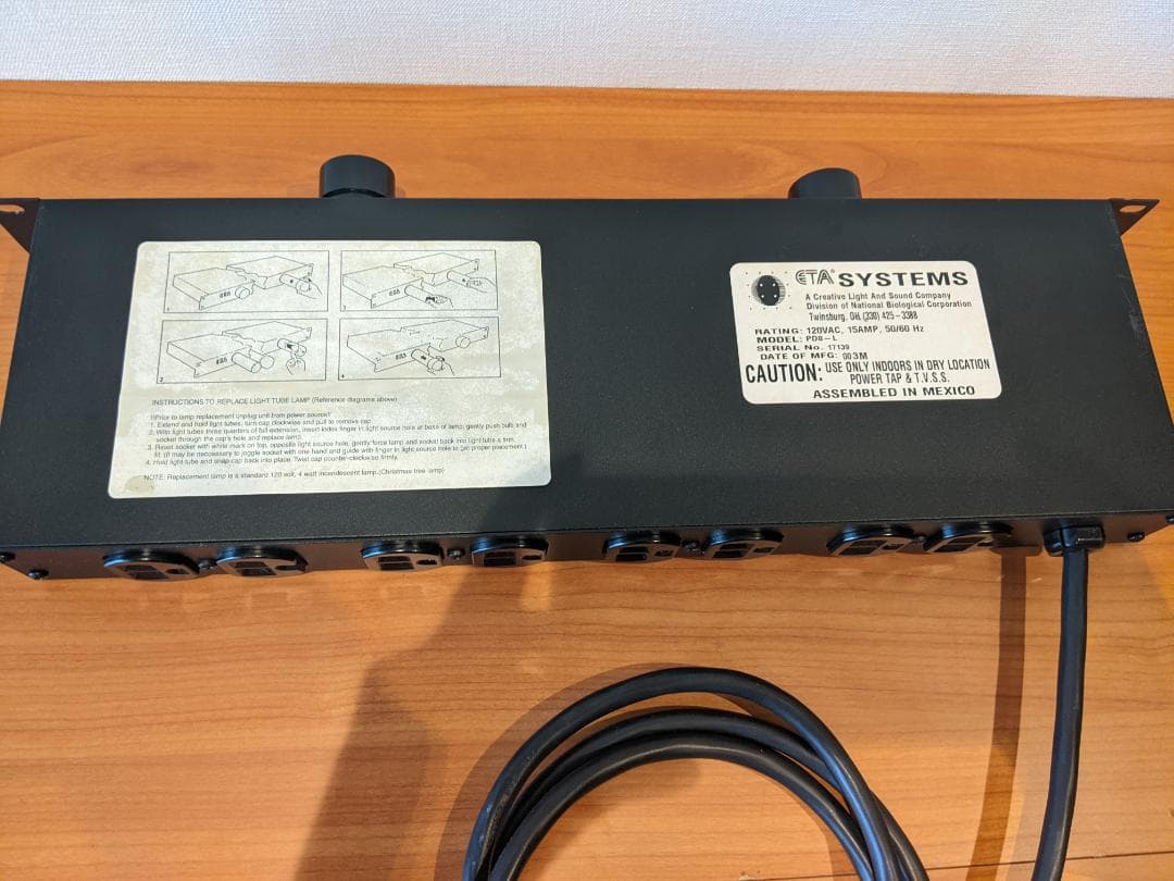 ETA PD8L パワーディストリビュータ