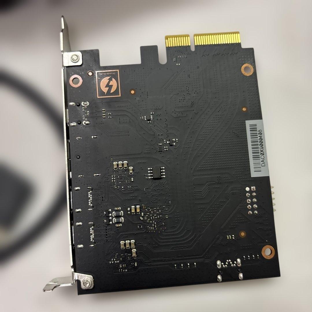 ASRock アスロック　拡張ボード Thunderbolt 3 AIC