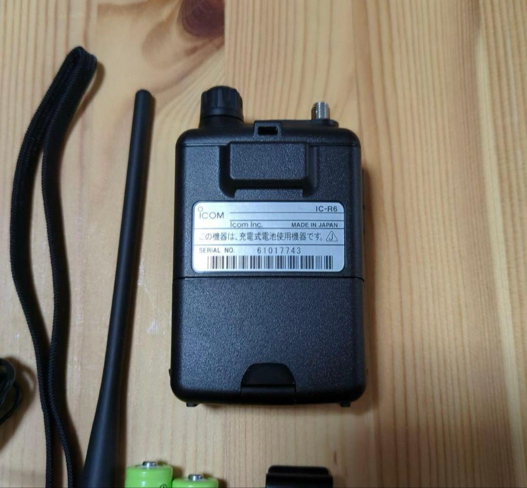 【美品】アイコム　ICOM　ic-r6