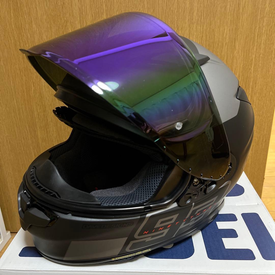SHOEI Z-8 MM93 RUSH Lサイズ ミラーシールド付き