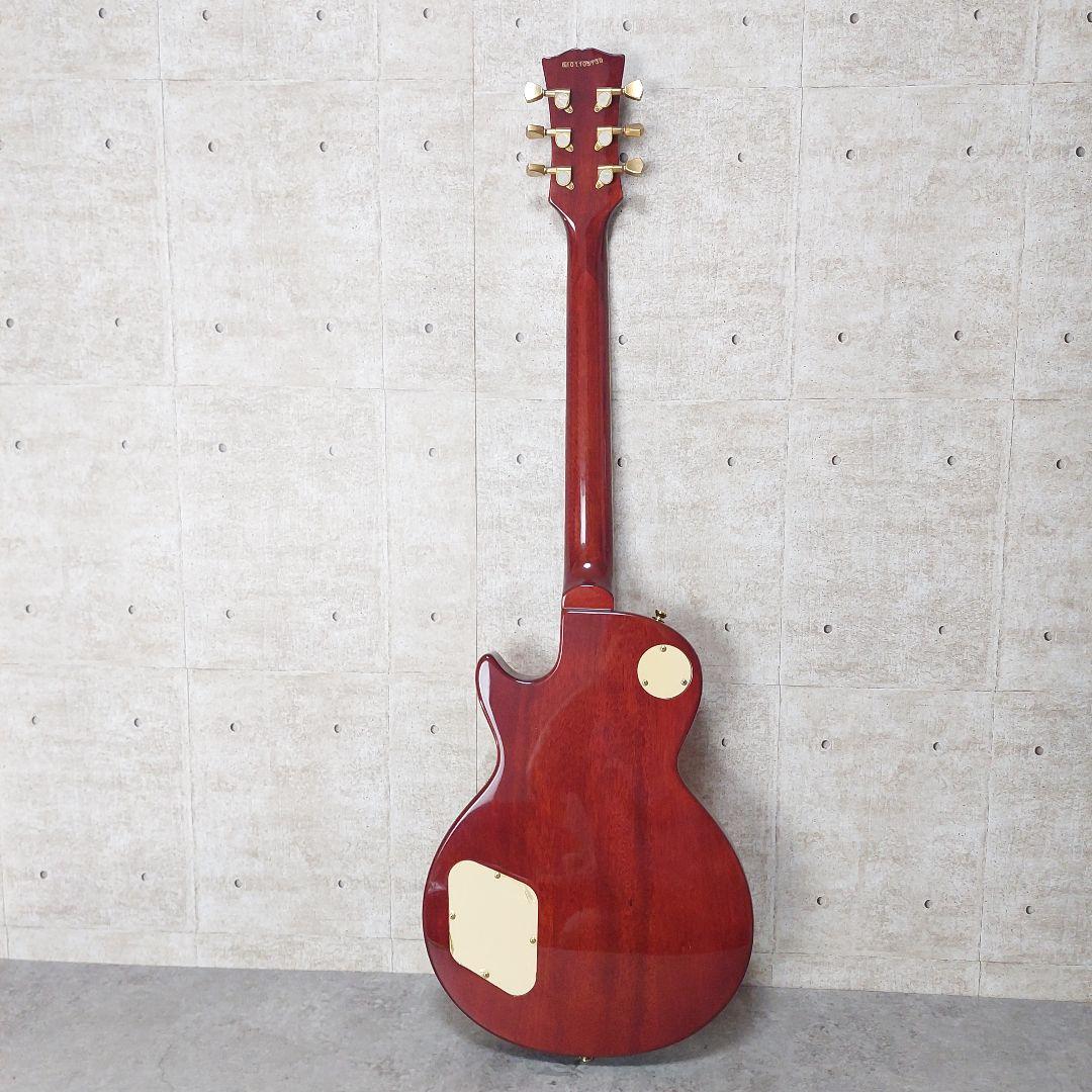 Blitz by Aria ProⅡ レスポール チェリー サンバースト 虎杢