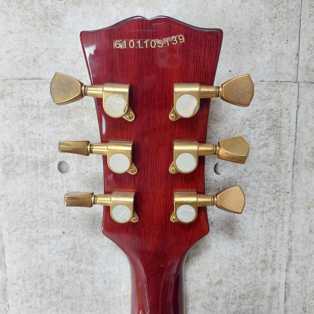 Blitz by Aria ProⅡ レスポール チェリー サンバースト 虎杢