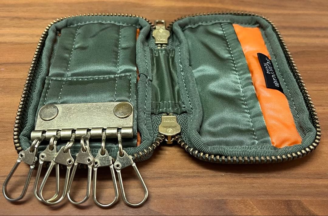 PORTER キーケース オリーブグリーン