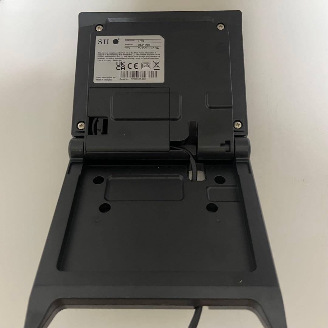 SII POS DSP-A01 カスタマーディスプレイ セイコー