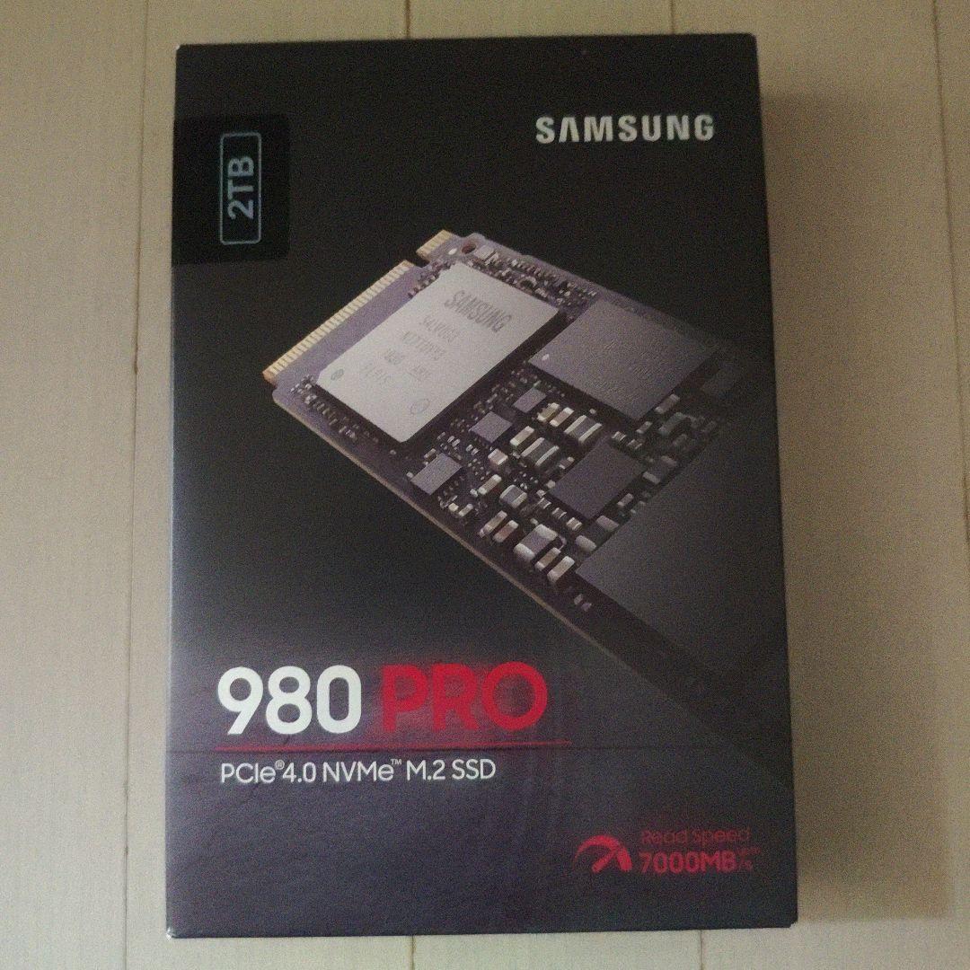 内蔵型SSD Samsung 980 PRO 2TB SSD