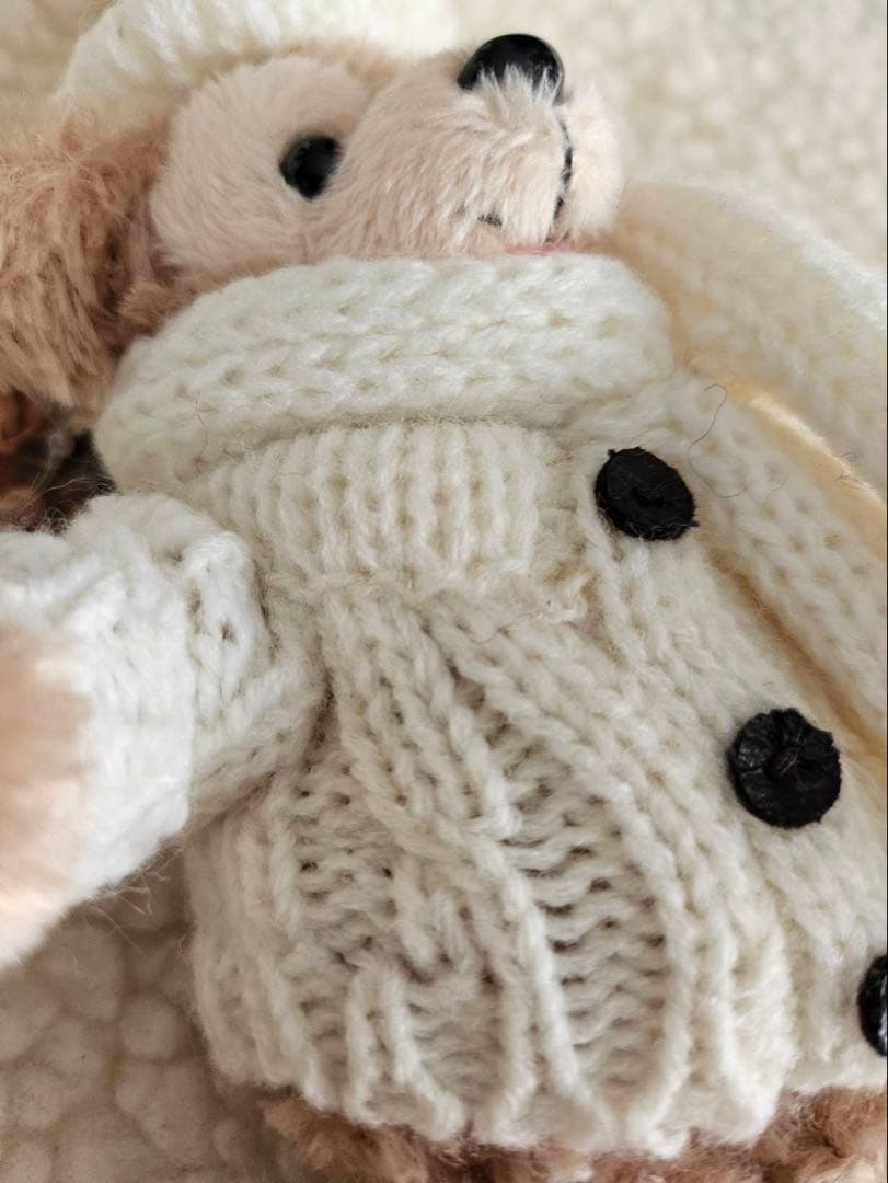 ディズニー　ダッフィー　ぬいぐるみバッジ