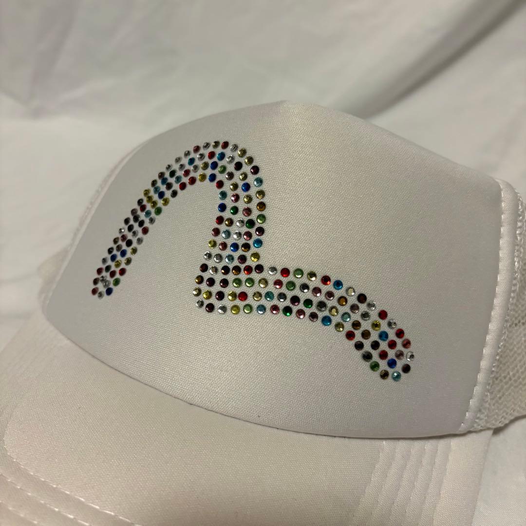EVISU エビス キャップ メッシュ ラインストーン 激レア 流行り オシャレ