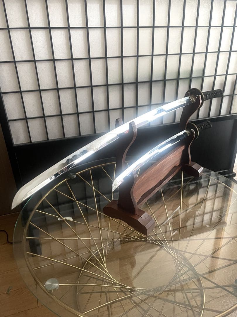 日本刀　模造刀　長刀短刀　二本組　SAMURAI