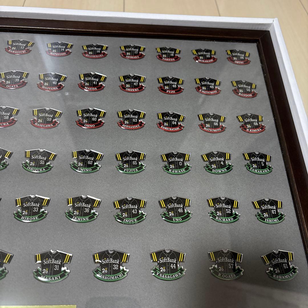 ソフトバンクホークス　オリジナルピンバッジセット