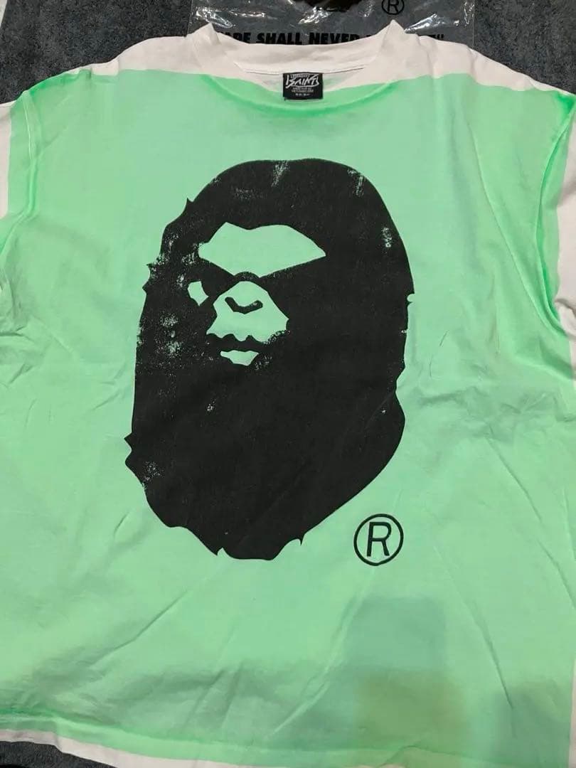 美品セントマイケルエイプコラボtシャツ