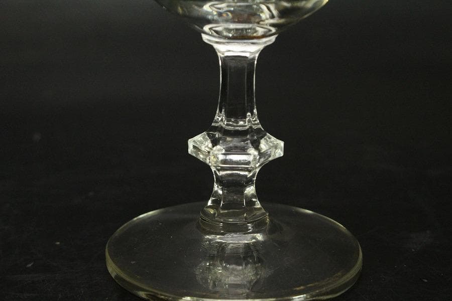 アンティーク 金彩ガラス カップ 五客(ZE608)