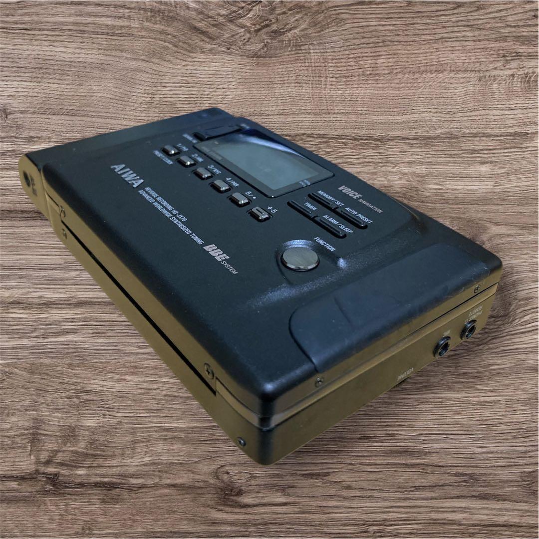 【訳あり】AIWA アイワ　ポータブルカセットプレーヤー HS-JX70