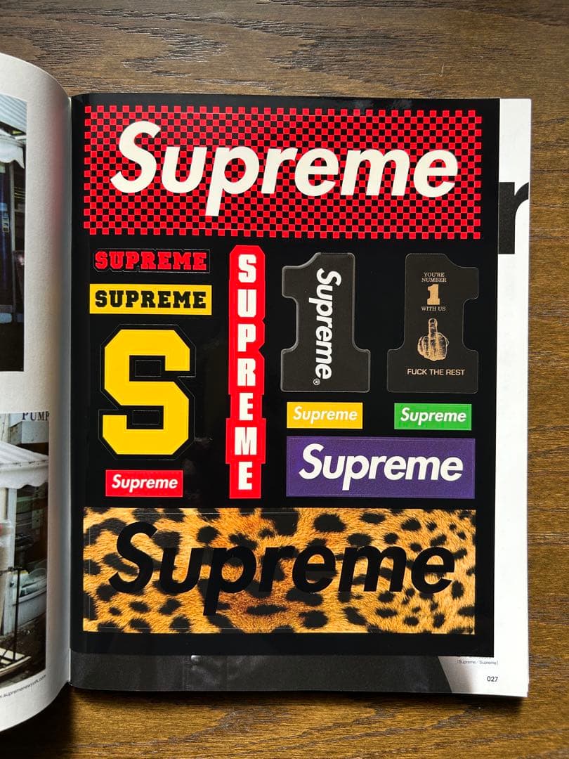 supreme book シュプリームブック 4冊セット オマケ付き