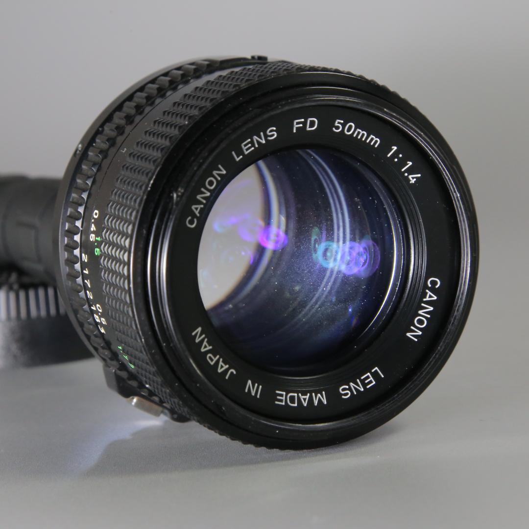 ☆完全動作☆光学クリア Canon AE-1 プログラム 50 1.4 ＃148
