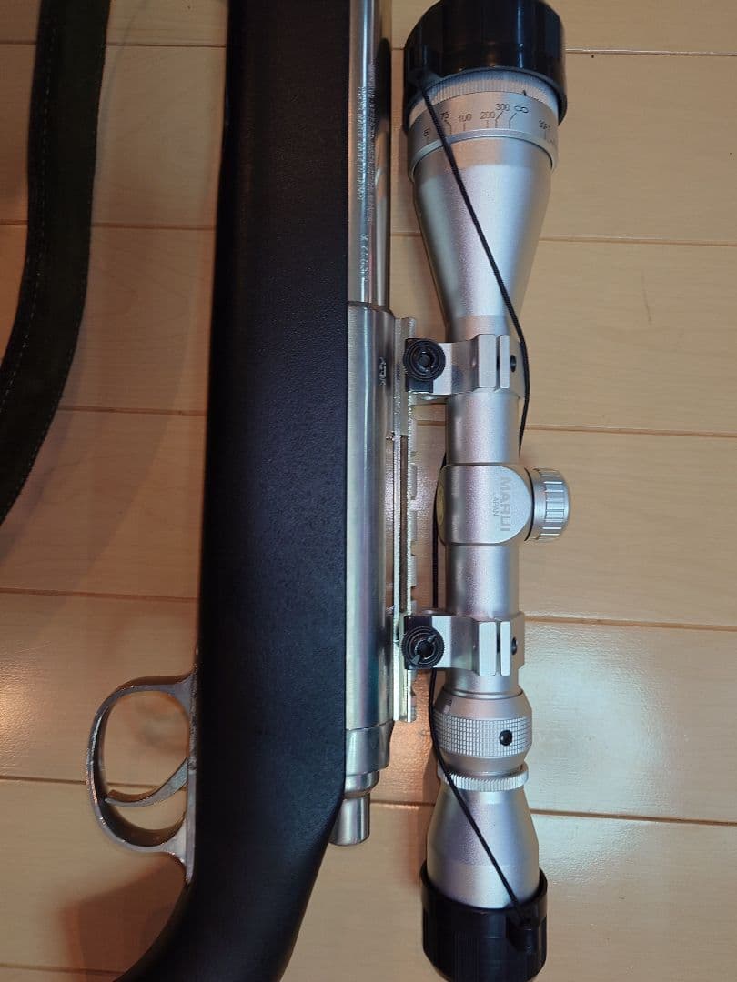 東京マルイ　VSR-10 プロハンターG 黒色木製ストックに変更