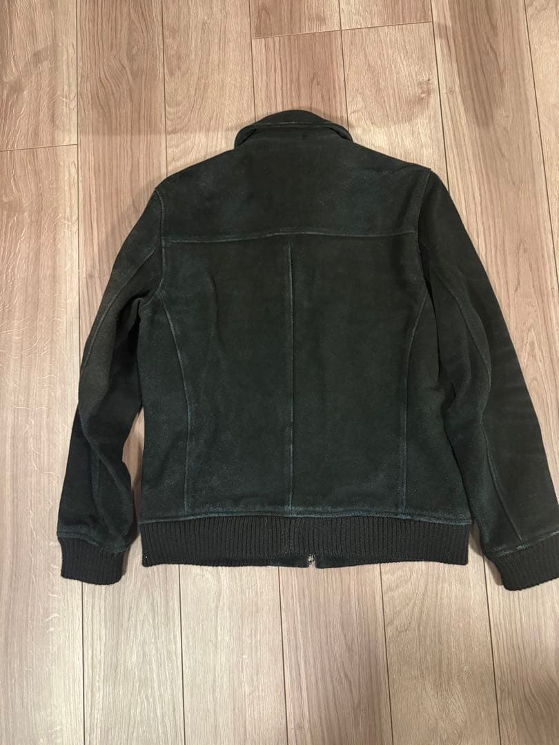 ロンハーマン スエード ジャケット ブラック