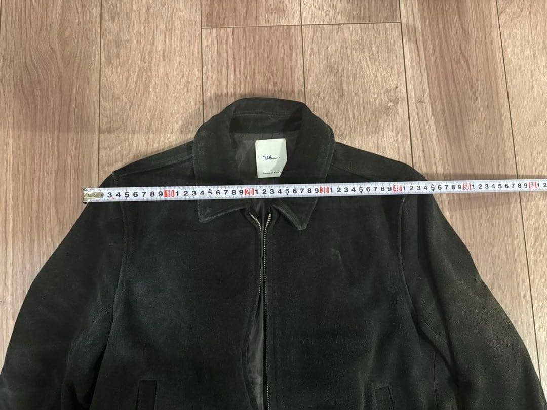 ロンハーマン スエード ジャケット ブラック