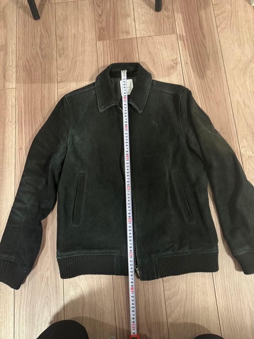 ロンハーマン スエード ジャケット ブラック