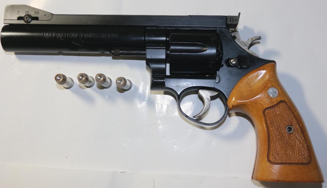 コクサイABS樹脂製モデルガン S＆W 44マグナム SATAN 　未発火